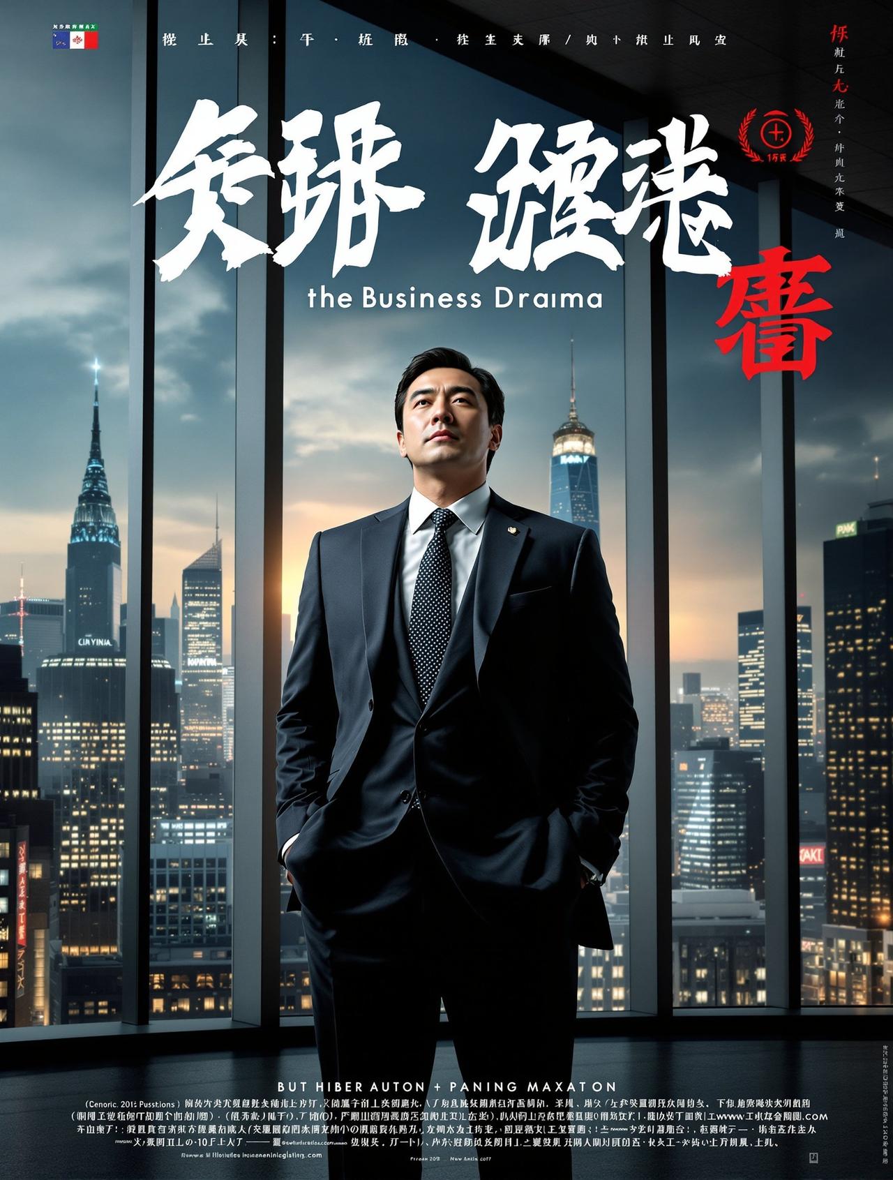 骚火影视独家播出《商业博弈》高清海报